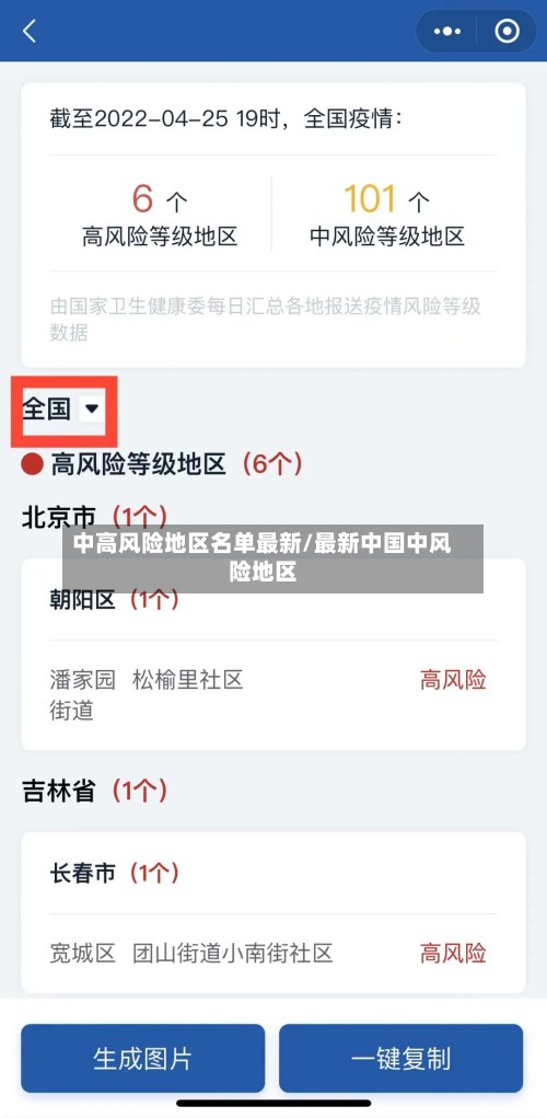 中高风险地区名单最新/最新中国中风险地区-第2张图片