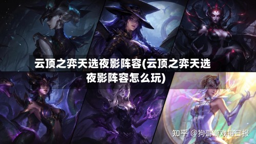 云顶之弈天选夜影阵容(云顶之弈天选夜影阵容怎么玩)-第3张图片