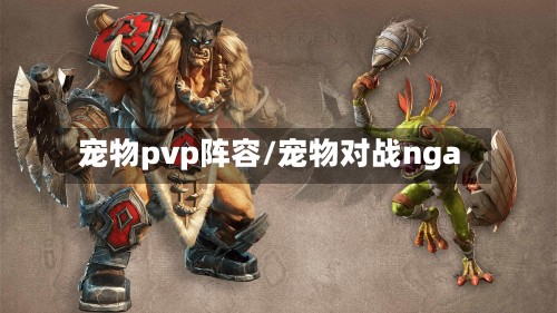 宠物pvp阵容/宠物对战nga