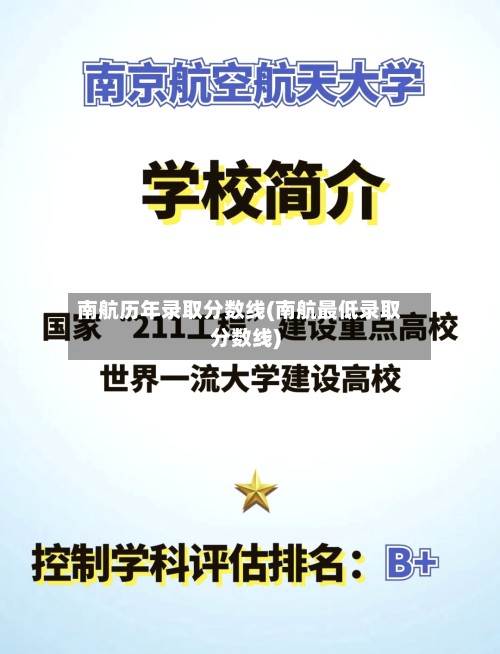 南航历年录取分数线(南航最低录取分数线)