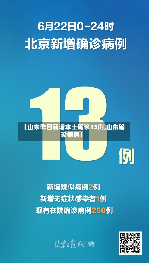 【山东昨日新增本土确诊13例,山东确诊病例】-第2张图片