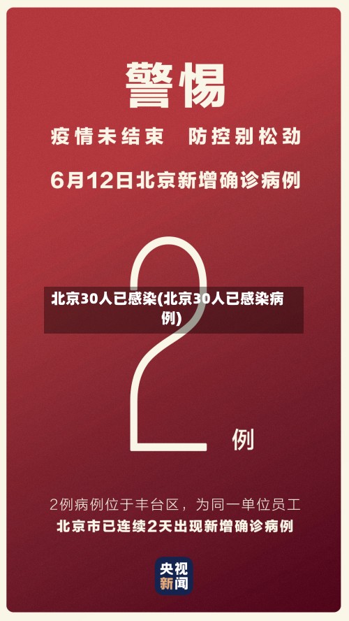 北京30人已感染(北京30人已感染病例)-第2张图片