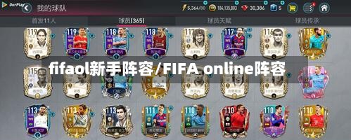 fifaol新手阵容/FIFA online阵容-第2张图片