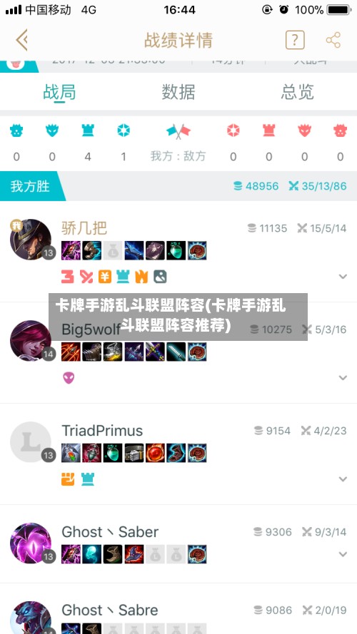 卡牌手游乱斗联盟阵容(卡牌手游乱斗联盟阵容推荐)-第3张图片