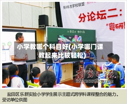 小学教哪个科目好(小学哪门课教起来比较轻松)-第2张图片