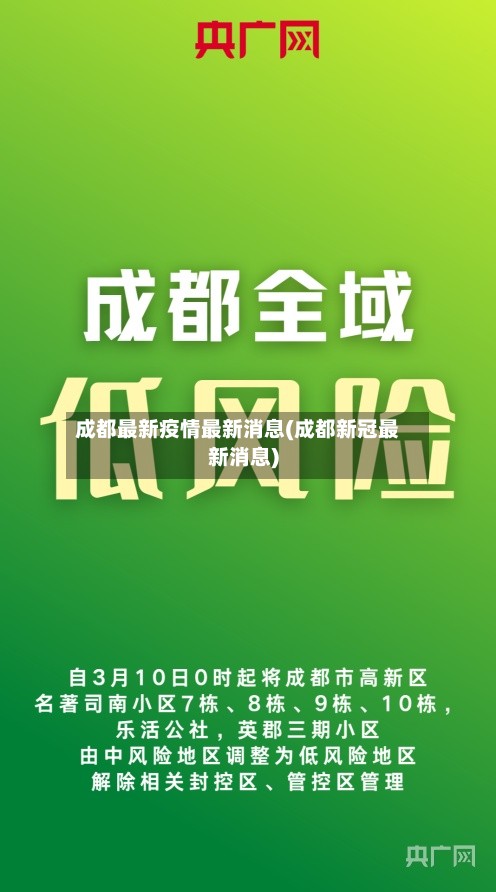 成都最新疫情最新消息(成都新冠最新消息)-第2张图片