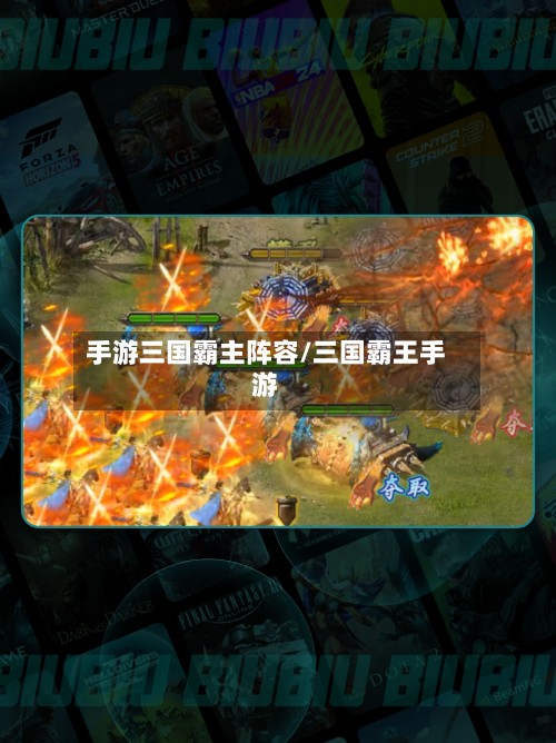 手游三国霸主阵容/三国霸王手游-第2张图片