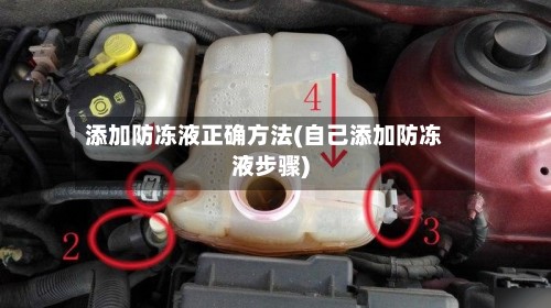 添加防冻液正确方法(自己添加防冻液步骤)-第2张图片