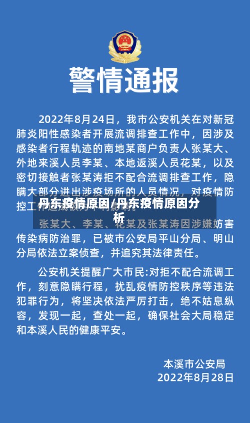 丹东疫情原因/丹东疫情原因分析-第2张图片