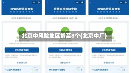 北京中风险地区增至8个(北京中厂)