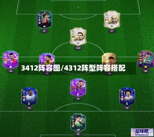 3412阵容图/4312阵型阵容搭配-第2张图片