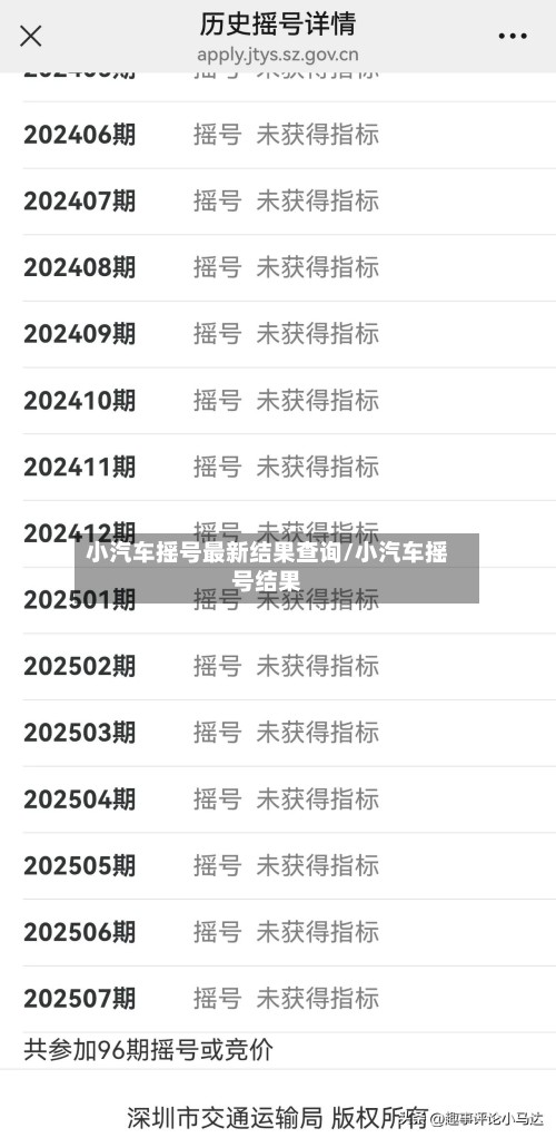 小汽车摇号最新结果查询/小汽车摇号结果-第2张图片