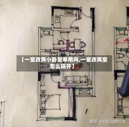 【一室改两小卧室单南向,一室改两室怎么隔开】