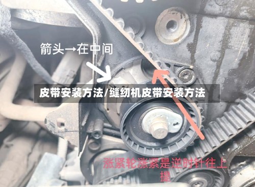 皮带安装方法/缝纫机皮带安装方法