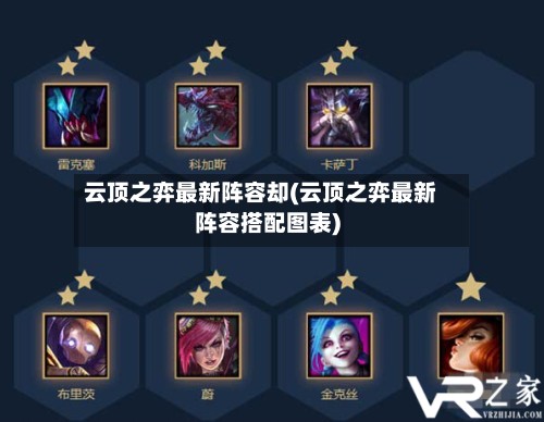 云顶之弈最新阵容却(云顶之弈最新阵容搭配图表)-第2张图片