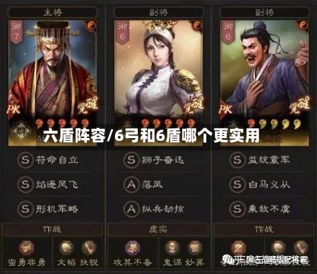 六盾阵容/6弓和6盾哪个更实用