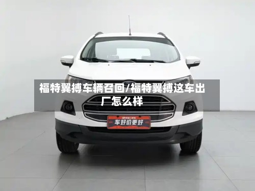福特翼搏车辆召回/福特翼搏这车出厂怎么样-第2张图片
