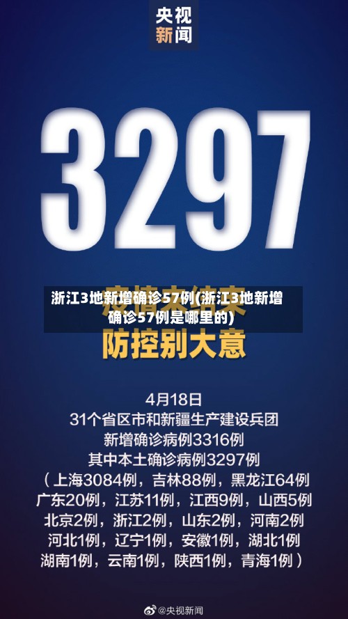 浙江3地新增确诊57例(浙江3地新增确诊57例是哪里的)-第3张图片