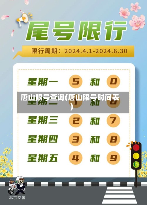 唐山限号查询(唐山限号时间表)