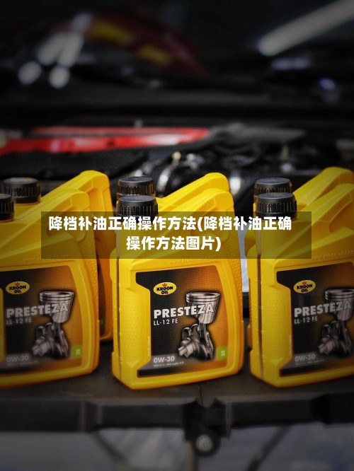 降档补油正确操作方法(降档补油正确操作方法图片)-第2张图片
