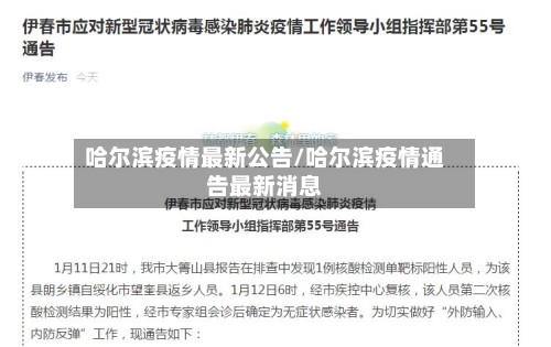 哈尔滨疫情最新公告/哈尔滨疫情通告最新消息