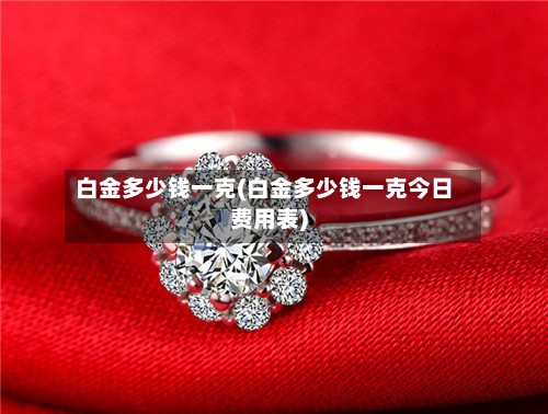 白金多少钱一克(白金多少钱一克今日费用表)-第3张图片