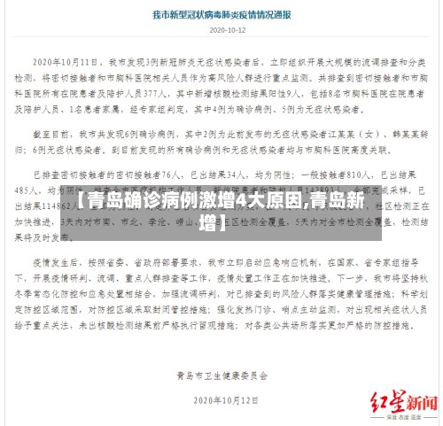 【青岛确诊病例激增4大原因,青岛新增】-第2张图片