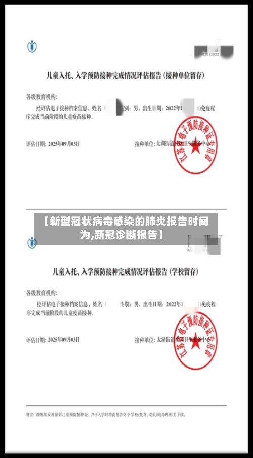【新型冠状病毒感染的肺炎报告时间为,新冠诊断报告】-第2张图片