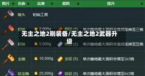 无主之地2刷装备/无主之地2武器升级