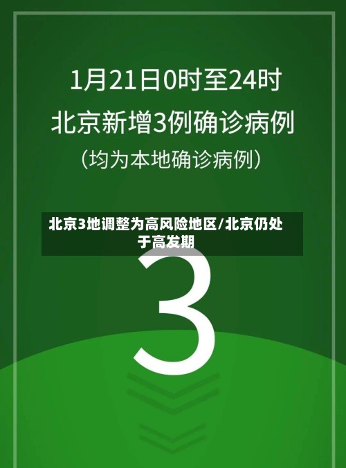 北京3地调整为高风险地区/北京仍处于高发期-第3张图片
