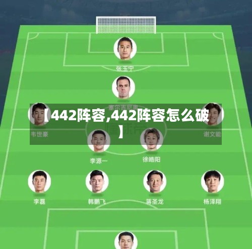 【442阵容,442阵容怎么破】-第2张图片