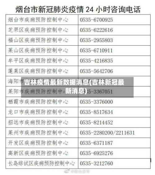 吉林疫情最新数据消息(吉林新冠最新消息)-第2张图片