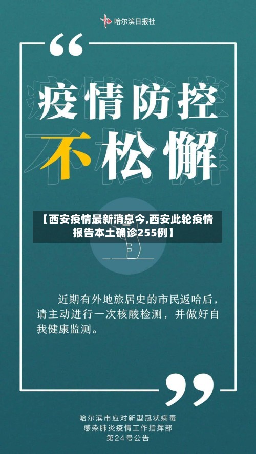 【西安疫情最新消息今,西安此轮疫情报告本土确诊255例】