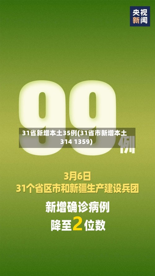 31省新增本土35例(31省市新增本土314 1359)-第3张图片