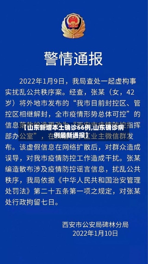 【山东新增本土确诊66例,山东确诊病例最新通报】