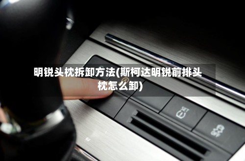 明锐头枕拆卸方法(斯柯达明锐前排头枕怎么卸)-第2张图片